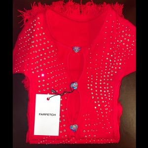 Poster Girl Women's Red Miranda Cutout Mini Dress